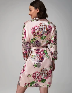 FLORAL BRIDE ROBE